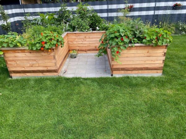Hochbeet U-Marie 300x400 extrabreit – Bild 4