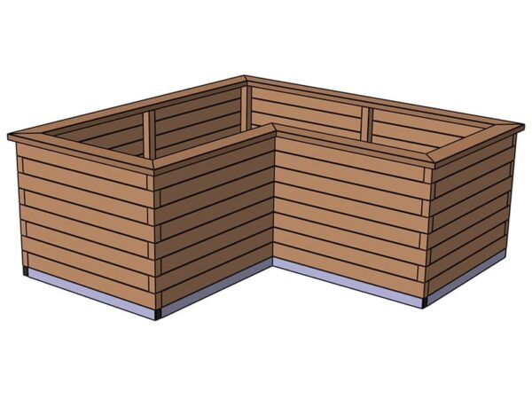 Hochbeet L-Marie 200x200 – Bild 2