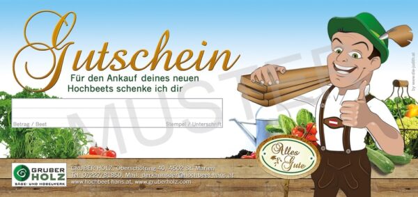 Hochbeet-Gutschein – Bild 2